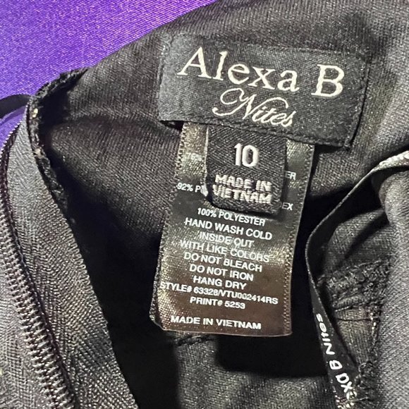 📌Alex B Sexy Lace Straps or Strapless Formal - Prom Dress Waistline Transparent - Picture 15 of 16